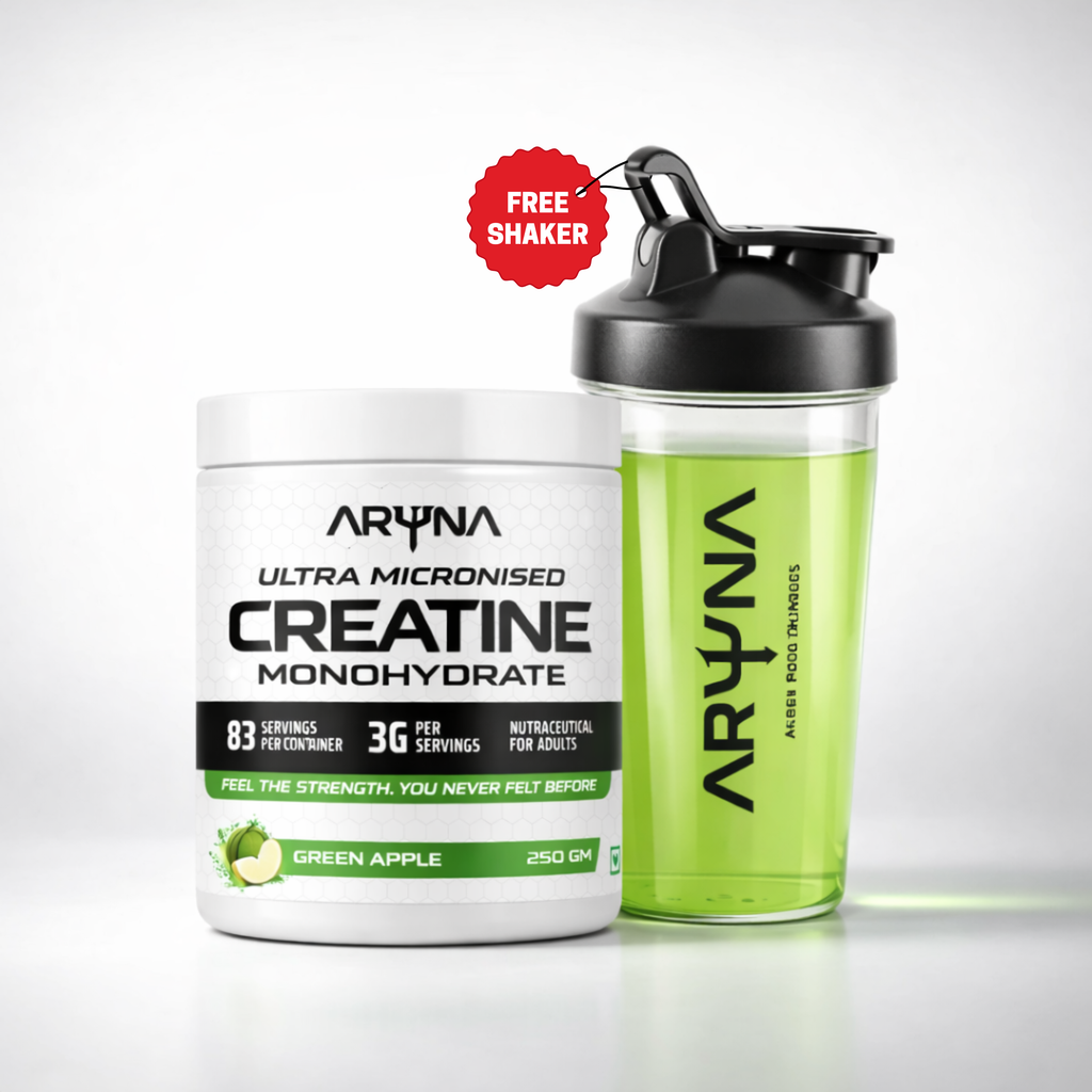 Ultra Micronised Creatine Monohydrate Greenapple (250g,83 Servings)
