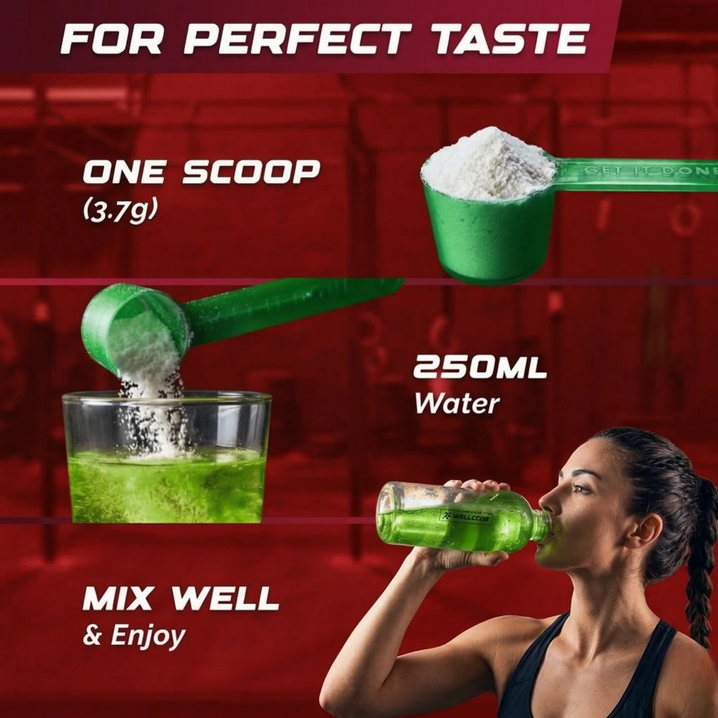 Ultra Micronised Creatine Monohydrate Watermelon with Free Shaker (250g,83 Servings)