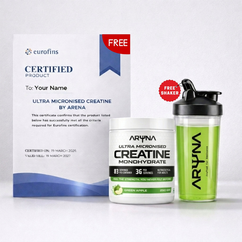 Ultra Micronised Creatine Monohydrate Greenapple (250g,83 Servings)